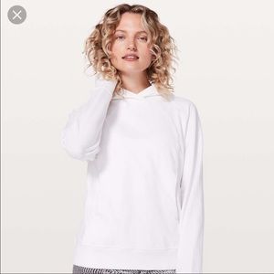 White Scuba Lululemon Hoodie